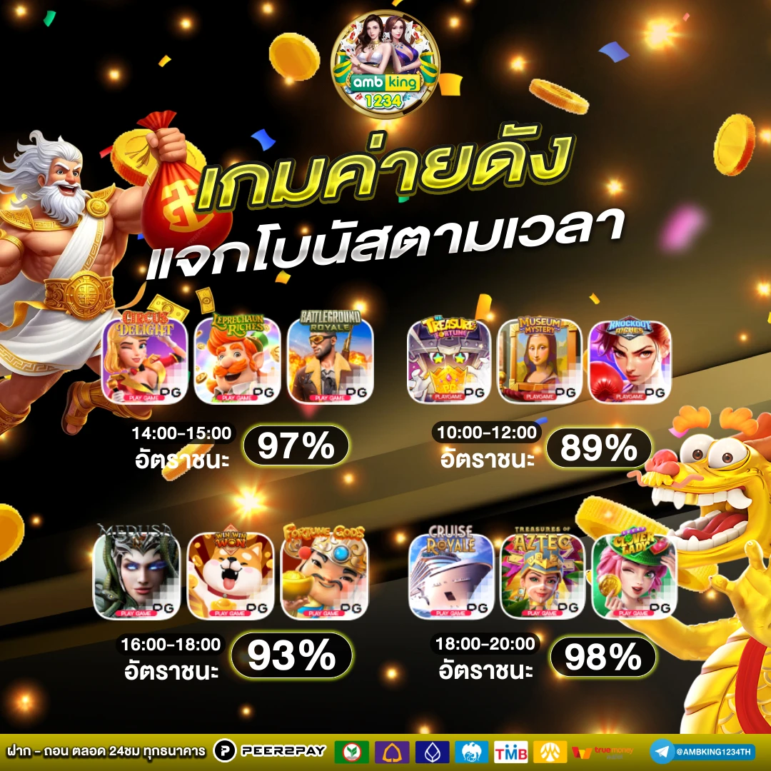 ทางเข้าm98bet - แบนเนอร์โปรโมชั่น