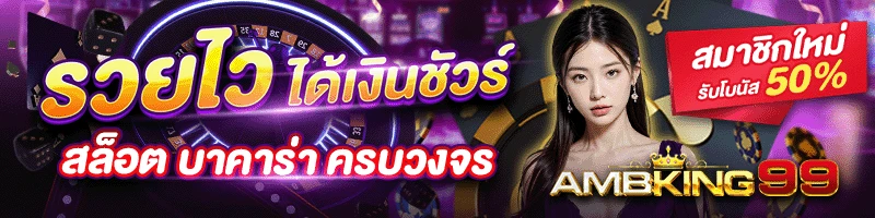 สล็อตรองรับวอลเลท - แบนเนอร์โปรโมชั่น